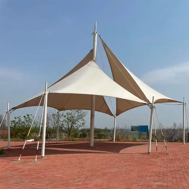 华宁县膜结构景观棚