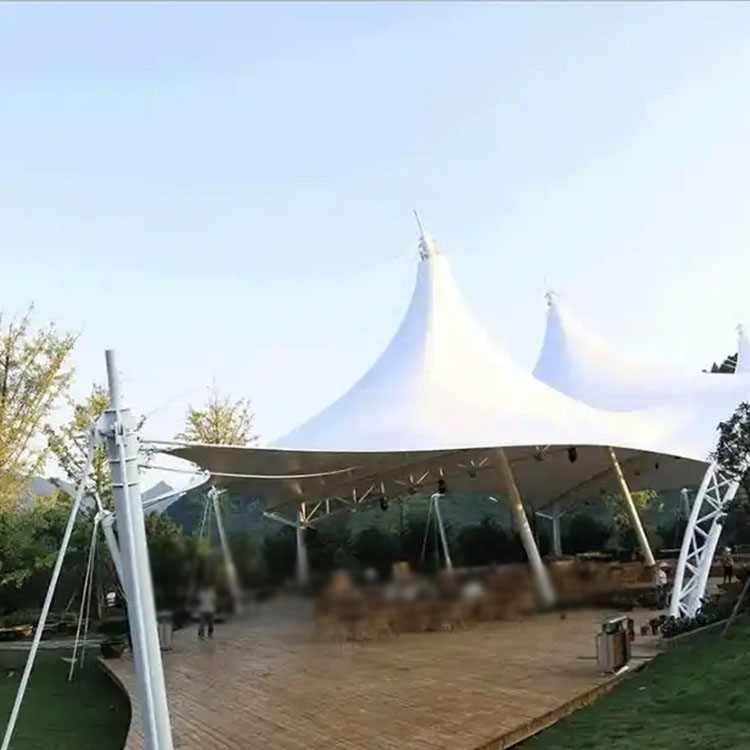 华宁县膜结构景观棚