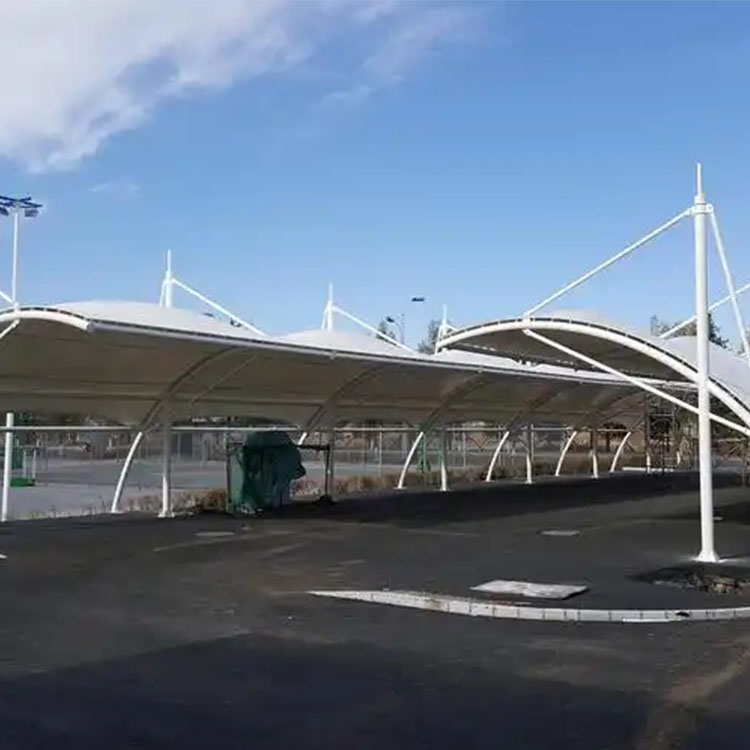 华宁县膜结构电动车棚