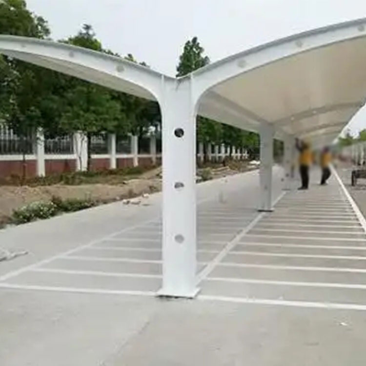 华宁县膜结构电动车棚