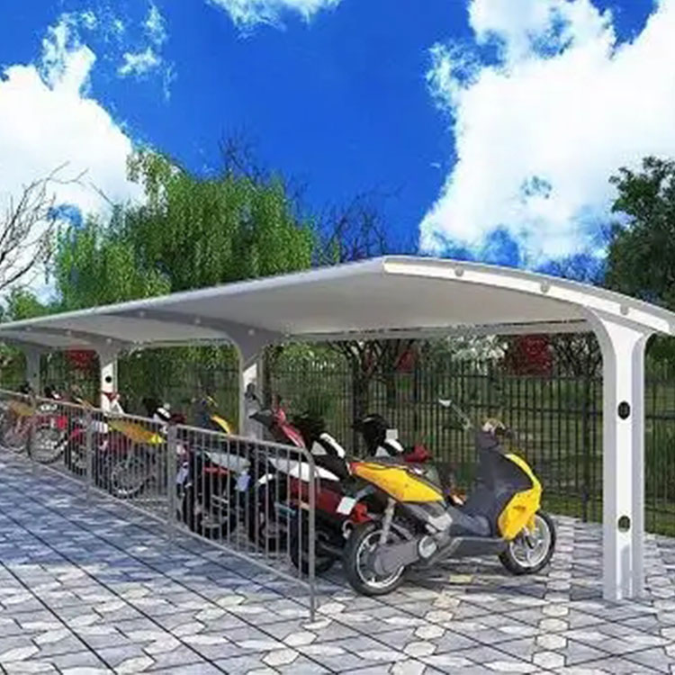 华宁县膜结构电动车棚